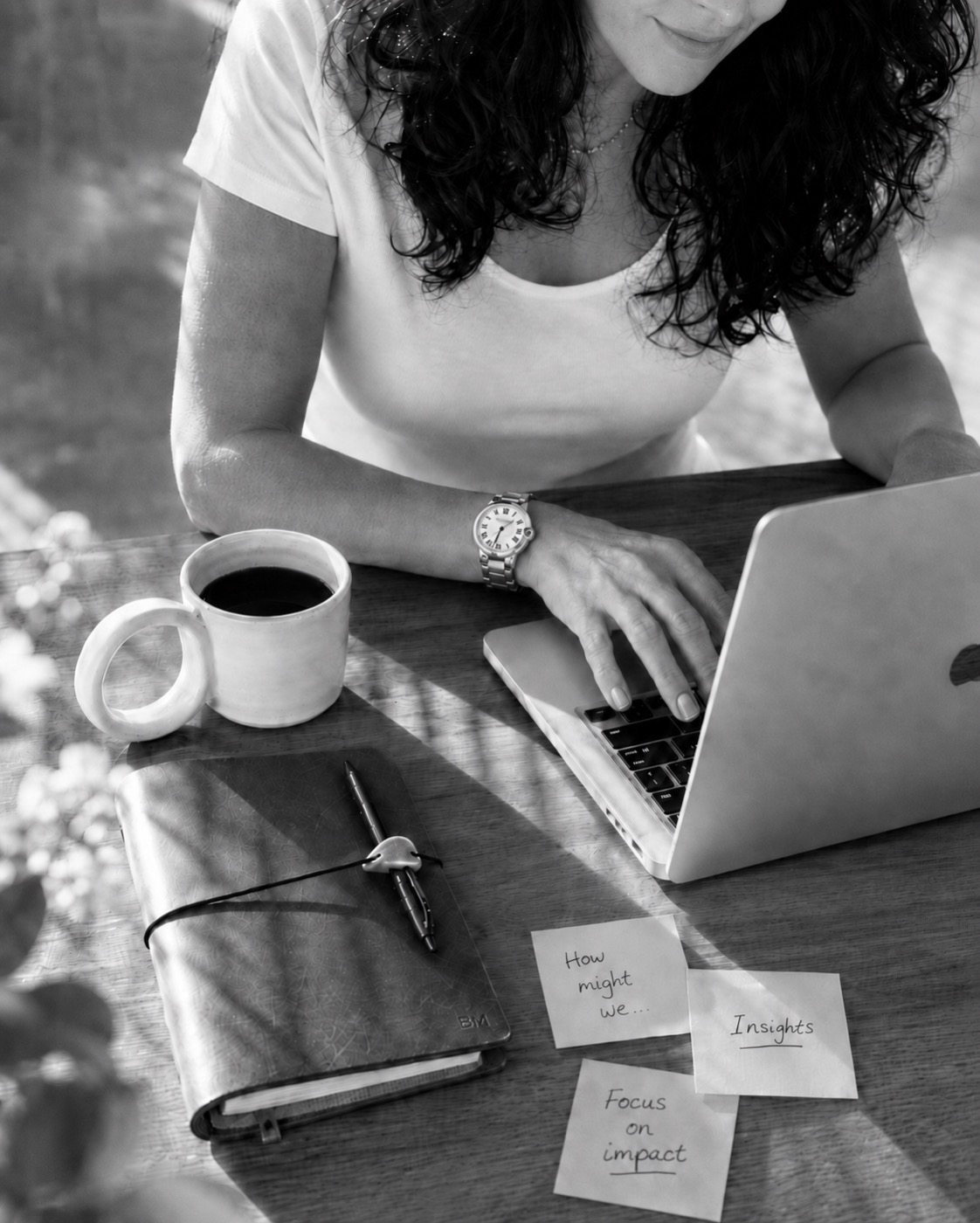 Barbora při práci – design proces